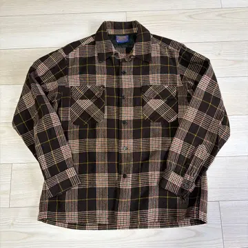 초레어 60s 펜들턴 PENDLETON 오픈 카라 울 오픈 카라