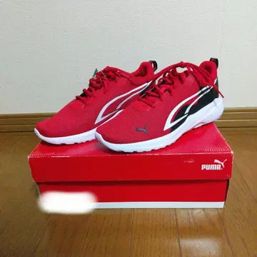 PUMA SOFTFOAM+ 스니커즈 28cm 레드 미사용 새상품 택 포함