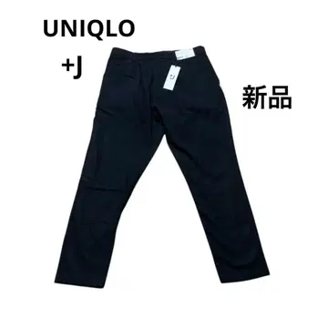 새상품 유니클로 플러스제이 울 블렌드 턱 테이퍼드 팬츠