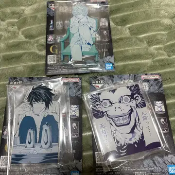 DEATHNOTE 1번 복권 G상 3종 세트