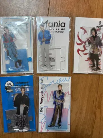 SnowMan 아크릴 스탠드 메구로 렌