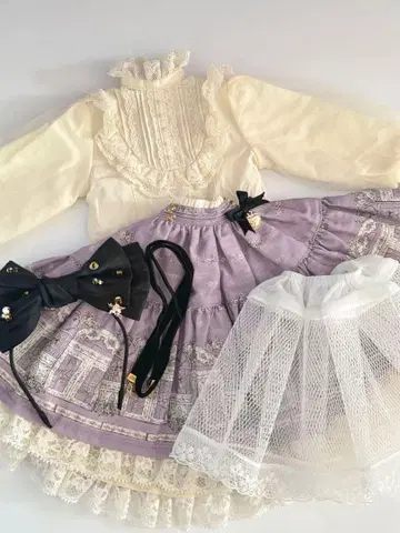 MELODY.C제 Deraming Garden MDD 화이트 퍼플