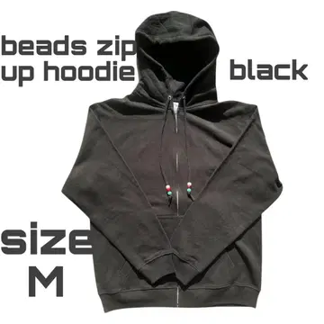 [ 새상품 ] [ 아메카지 ] 풀 집업 후드티 무지 후드티 m 블랙