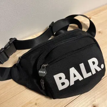 [ BALR.백 ] 보라/바디 숄더백/웨스트 파우치/블랙