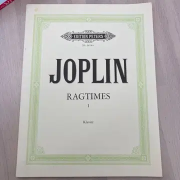 Joplin Ragtimes I Edition Peters