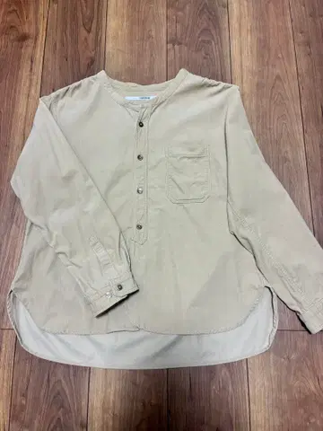 OMNIGOD 베이지 코튼 긴팔 셔츠 3