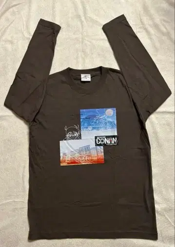 명탐정 코난 롱 슬리브 티셔츠