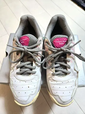 테니스화 SHT103 화이트/핑크 YONEX 요넥스 24cm