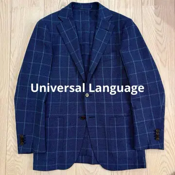 새상품급 Universal Language 네이비 자켓 44-6drop