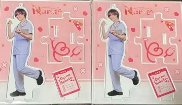 토나리노 사카타 nurse 실사 아크릴 스탠드 2점