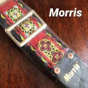 [ 초레어 미개봉 새상품 ] 70's 빈티지 모리스 기타 스트랩 자수