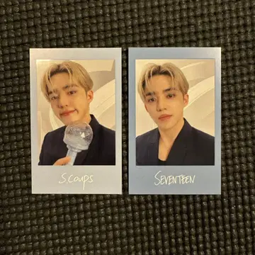 SEVENTEEN 세븐틴 NEW 에스쿱스 인스턴트 사진 폴라로이드