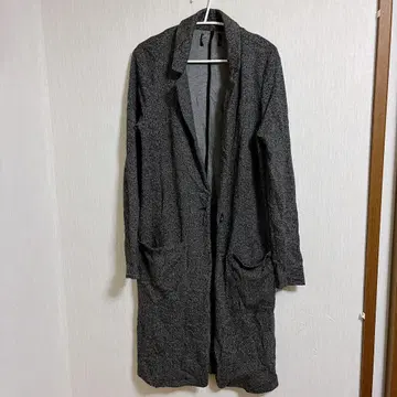 새상품급 심플 롱 코트 그레이 계열