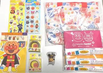 호빵맨 묶음 판매 씰 카드 백 마스킹 테이프 복조리 키링