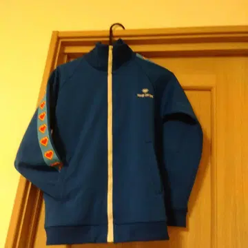 SUPER LOVERS 파랑 집업 트레이닝복