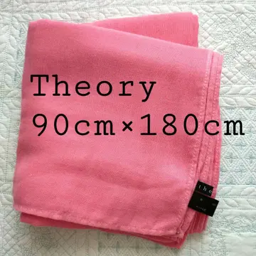 [ Theory ] 대형 숄 핑크 코튼 100%