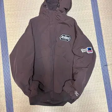 XLARGE 브라운 다운 자켓 L