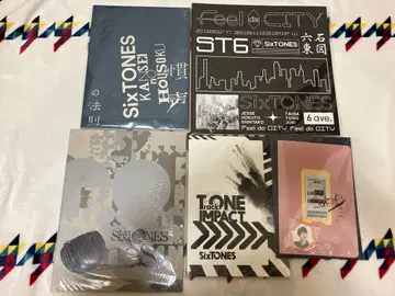 SixTONES 라이브 투어 팜플렛 세트