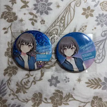뱅드림 타카마츠 토우쿄 도쿄 타워 홀로그램 캔뱃지 2개
