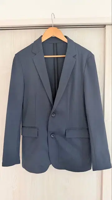 nano universe 네이비 테일러드 자켓