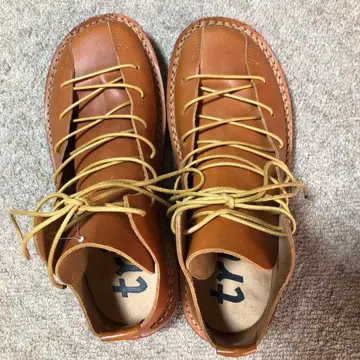 미사용 새상품 트리픈 브라운 레이스업 슈즈 35