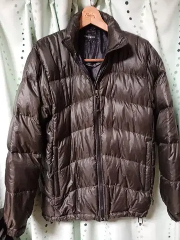 다크 브라운 다운 자켓 L 사이즈