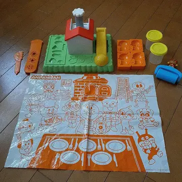 호빵맨 점토로 신나는 빵 공장 세트