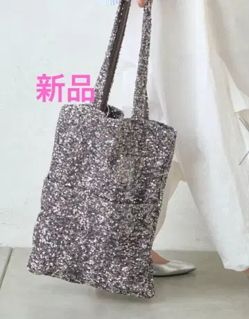 [ 완판템! ] CIAOPANIC TYPY 카라비너 달린 스팽글 토트백