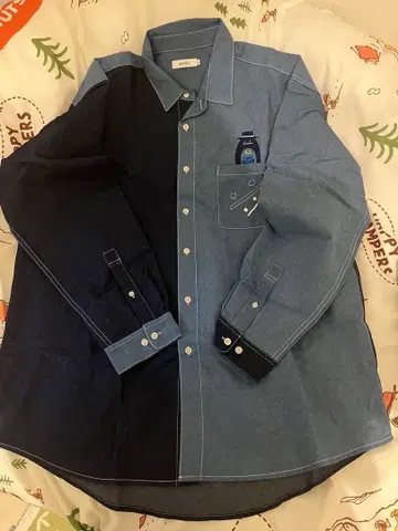 뷰티풀 섀도우 graniph 루즈핏 데님 셔츠 XL