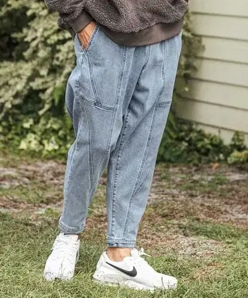 [ 새상품급 ] 칸비오 벌룬 데님 팬츠 사이즈 L