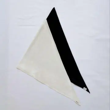 todayful 벨로아 스카프 블랙