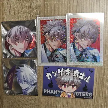 팬텀 버스터즈 팬 버스 칸자키 카오루 자키 파보테리아 캔뱃지 크리카