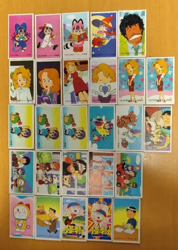 멘코 쇼와 아라레짱 몬스터군 도라미짱 외 27장