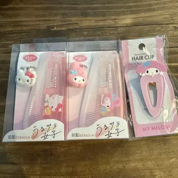 헬로키티 마이멜로디 헤어 액세서리 세트