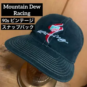 90s 빈티지 Mountain Dew Racing 스냅백 CAP