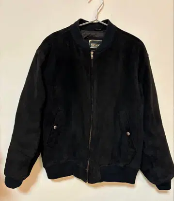 스웨이드 가죽 블루종 자켓 가죽점퍼 블랙