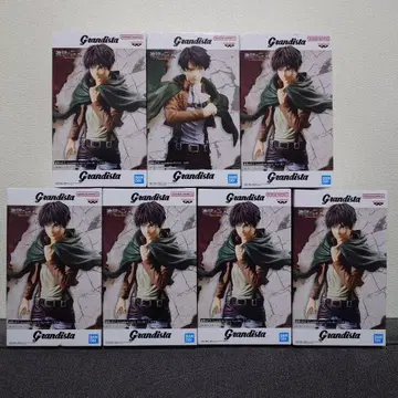 진격의 거인 Grandista 리바이 엘렌 피규어 7개 세트