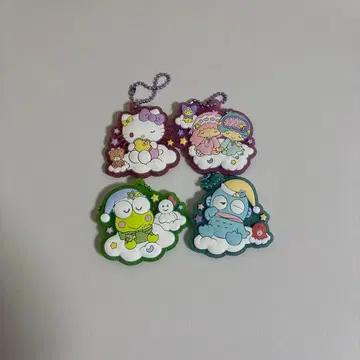 산리오 퐁퐁 고무 키링 GUMMI 구미 6