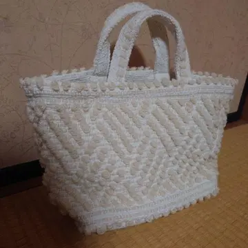 새상품 [ EARTH MADE 아스 메이드 포핑 토트 ]