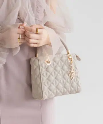 RANDA 란다 2way 퀼팅 핸드백 아이보리