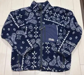 First down 퍼스트 다운 보아 플리스 자켓 네이비 L