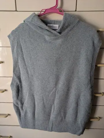 human woman 니트 베스트 M