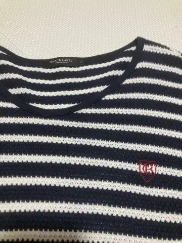 BLACKLABEL CRESTBRIDGE 긴팔 니트 티셔츠 보더