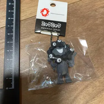 오사카 간사이 박람회 먁먁 A PVC 스트랩 블랙