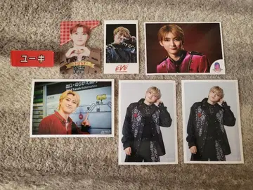 초특급 유키 브로마이드 미니 사진 클리어 카드 세트