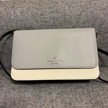 kate spade 숄더백 그레이/화이트