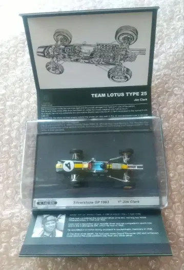 1/43 로터스 실버스톤 GP 1963 4번 미니카 미사용 새상품