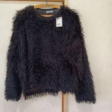 새상품 niko and - MODENORMCORE 복슬복슬 풀오버 블랙