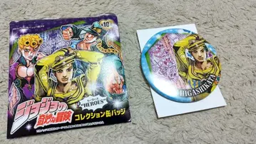 아라키 히로히코 원화전 캔뱃지 토죠 히가시카타