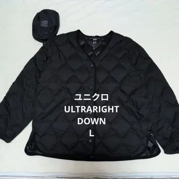 UNIQLO 울트라 라이트 다운 블랙 L 새상품급